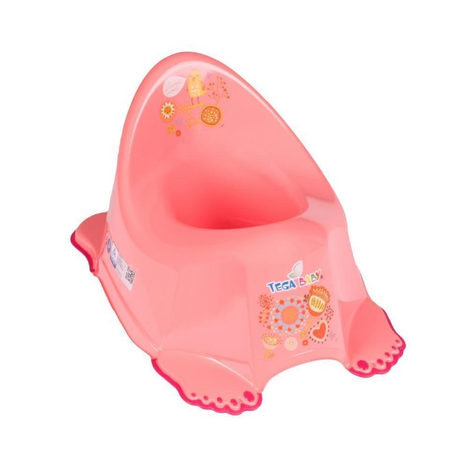 Poza cu Olita anti-derapanta Tega Baby colectia Folk, corai FL-001-114