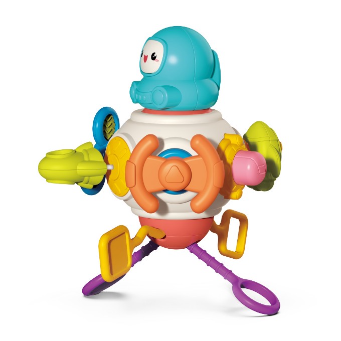 Poza cu Jucarie senzoriala, dezvoltare abilitati motorii bebelus, Astronaut, Babyono 1583