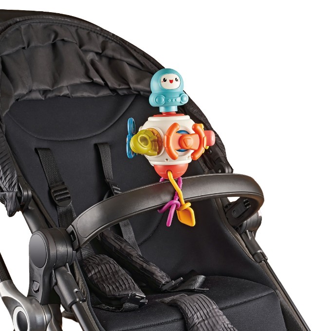 Poza cu Jucarie senzoriala, dezvoltare abilitati motorii bebelus, Astronaut, Babyono 1583