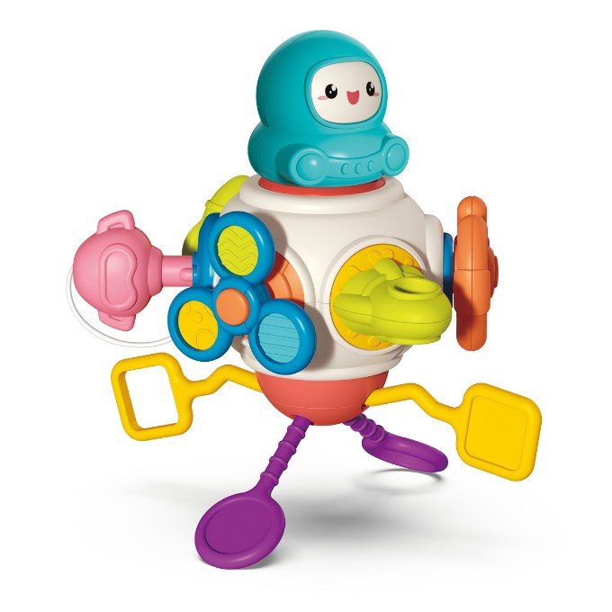 Poza cu Jucarie senzoriala, dezvoltare abilitati motorii bebelus, Astronaut, Babyono 1583