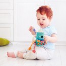 Poza cu Jucarie senzoriala, dezvoltare abilitati motorii bebelus, Sticla, Babyono 1581