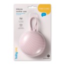 Poza cu Husa protectie suzeta silicon, roz, Babyono, 1569/02