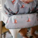 Poza cu Barbita cu maneca lunga cu model floral Babyono 1477/01