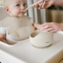 Poza cu Bol din silicon cu ventuza pentru copii Babyono roz 1481/02