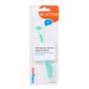 Poza cu Lingurita moale silicon Baby Smile turcoaz Babyono, 1460/01