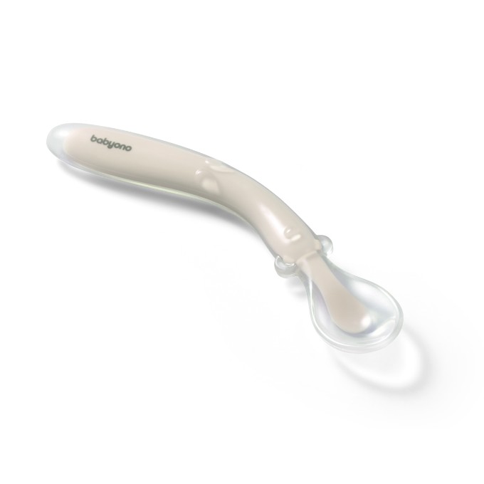 Poza cu Lingurita flexibila din silicon Babyono menta 785/02