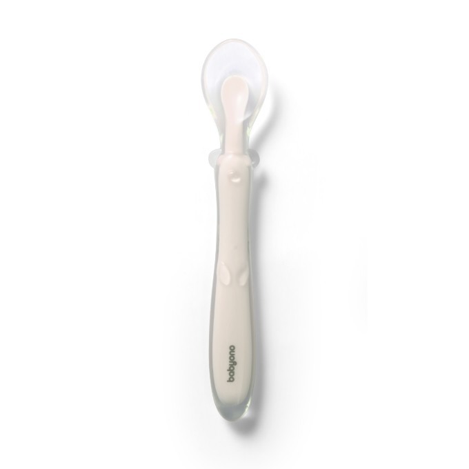Poza cu Lingurita flexibila din silicon Babyono menta 785/02
