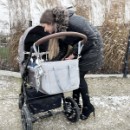 Poza cu Geanta mame pentru carucior Carmen, gri, Babyono, 1571/03